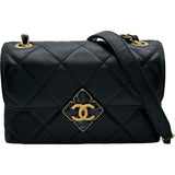 シャネル CHANEL マトラッセチェーンショルダーバッグ AS2633 ブラック ゴールド金具 ラムスキン レディース ショルダーバッグ