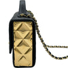 シャネル CHANEL トップハンドルミニフラップバッグ AS2796 ブラック ゴールド金具 ラムスキン レディース ショルダーバッグ