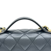 シャネル CHANEL トップハンドルミニフラップバッグ AS2796 ブラック ゴールド金具 ラムスキン レディース ショルダーバッグ