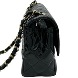 シャネル CHANEL ミニマトラッセ20 A69900 29番台 ブラック ゴールド金具 パテント レディース ショルダーバッグ