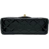 シャネル CHANEL ミニマトラッセ20 A69900 29番台 ブラック ゴールド金具 パテント レディース ショルダーバッグ