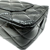 シャネル CHANEL ミニマトラッセ20 A69900 29番台 ブラック ゴールド金具 パテント レディース ショルダーバッグ