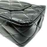 シャネル CHANEL ミニマトラッセ20 A69900 29番台 ブラック ゴールド金具 パテント レディース ショルダーバッグ