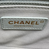 シャネル CHANEL ミニフラップバッグ AS3757 グレー ゴールド金具 ラムスキン レディース ショルダーバッグ