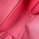 シャネル CHANEL スモールバニティ2WAYショルダーバッグ AS3875 ピンク ゴールド金具 キャビアスキン レディース ショルダーバッグ