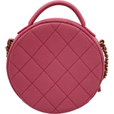シャネル CHANEL スモールバニティ2WAYショルダーバッグ AS3875 ピンク ゴールド金具 キャビアスキン レディース ショルダーバッグ