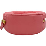 シャネル CHANEL スモールバニティ2WAYショルダーバッグ AS3875 ピンク ゴールド金具 キャビアスキン レディース ショルダーバッグ