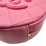 シャネル CHANEL スモールバニティ2WAYショルダーバッグ AS3875 ピンク ゴールド金具 キャビアスキン レディース ショルダーバッグ