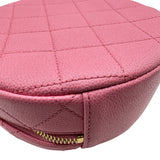 シャネル CHANEL スモールバニティ2WAYショルダーバッグ AS3875 ピンク ゴールド金具 キャビアスキン レディース ショルダーバッグ