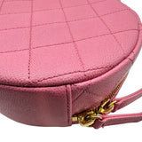 シャネル CHANEL スモールバニティ2WAYショルダーバッグ AS3875 ピンク ゴールド金具 キャビアスキン レディース ショルダーバッグ