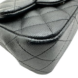 シャネル CHANEL ミニマトラッセ A35200 24番台 ブラック ゴールド金具 キャビアスキン レディース ショルダーバッグ