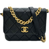シャネル CHANEL スモールフラップチェーンショルダーバッグ AS2733 ブラック ゴールド金具 ラムスキン レディース ショルダーバッグ