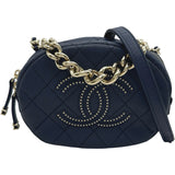 シャネル CHANEL マトラッセ2WAYショルダーバッグ AS1511 29番台 ブルー ゴールド金具 ラムスキン レディース ショルダーバッグ