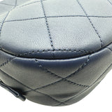 シャネル CHANEL マトラッセ2WAYショルダーバッグ AS1511 29番台 ブルー ゴールド金具 ラムスキン レディース ショルダーバッグ