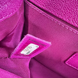 シャネル CHANEL ボーイシャネル20 A67085 28番台 パープルピンク ゴールド金具 ソフトキャビアスキン レディース ショルダーバッグ