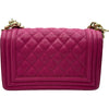 シャネル CHANEL ボーイシャネル20 A67085 28番台 パープルピンク ゴールド金具 ソフトキャビアスキン レディース ショルダーバッグ