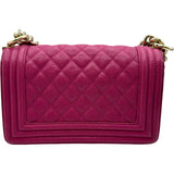 シャネル CHANEL ボーイシャネル20 A67085 28番台 パープルピンク ゴールド金具 ソフトキャビアスキン レディース ショルダーバッグ