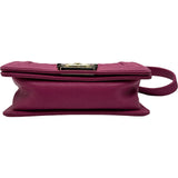 シャネル CHANEL ボーイシャネル20 A67085 28番台 パープルピンク ゴールド金具 ソフトキャビアスキン レディース ショルダーバッグ