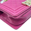 シャネル CHANEL ボーイシャネル20 A67085 28番台 パープルピンク ゴールド金具 ソフトキャビアスキン レディース ショルダーバッグ