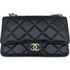 シャネル CHANEL マトラッセ2WAYチェーンウォレット AP2377 ブラック ゴールド金具 ラムスキン レディース ショルダーバッグ