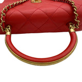 シャネル CHANEL マトラッセ2WAYチェーンショルダー AS0625 27番台 コーラルピンク ゴールド金具 ラムスキン レディース ショルダーバッグ