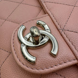シャネル CHANEL ミニフラップバッグ AS3002 サーモンピンク ゴールド金具 キャビアスキン レディース ショルダーバッグ