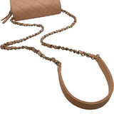 シャネル CHANEL ミニフラップバッグ AS3002 サーモンピンク ゴールド金具 キャビアスキン レディース ショルダーバッグ