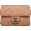 シャネル CHANEL ミニフラップバッグ AS3002 サーモンピンク ゴールド金具 キャビアスキン レディース ショルダーバッグ