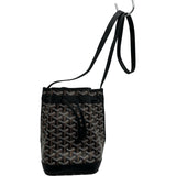 ゴヤール GOYARD プティフろバケット ブラック ゴヤールディンキャンバス レディース ショルダーバッグ