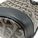 ゴヤール GOYARD プティフろバケット ブラック ゴヤールディンキャンバス レディース ショルダーバッグ