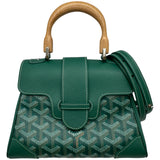 ゴヤール GOYARD サイゴンミニ グリーン ゴヤールディンキャンバス レディース ショルダーバッグ