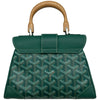 ゴヤール GOYARD サイゴンミニ グリーン ゴヤールディンキャンバス レディース ショルダーバッグ