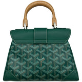 ゴヤール GOYARD サイゴンミニ グリーン ゴヤールディンキャンバス レディース ショルダーバッグ