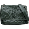 サンローラン SAINT LAURENT ニキベイビー 533037 グリーン レザー レディース ショルダーバッグ