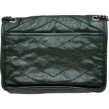 サンローラン SAINT LAURENT ニキベイビー 533037 グリーン レザー レディース ショルダーバッグ