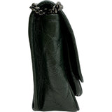 サンローラン SAINT LAURENT ニキベイビー 533037 グリーン レザー レディース ショルダーバッグ