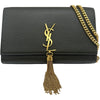 サンローラン SAINT LAURENT ケイトチェーンショルダー 351449 ダークグリーン レザー レディース ショルダーバッグ