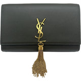 サンローラン SAINT LAURENT ケイトチェーンショルダー 351449 ダークグリーン レザー レディース ショルダーバッグ