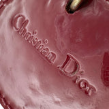 クリスチャン・ディオール Christian Dior レディディオールミニ レッド カナージュパテント レディース ショルダーバッグ