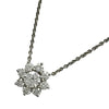 ハリーウィンストン HARRY WINSTON サンフラワー ダイヤネックレス ミニ プラチナ Pt950 ダイヤモンド ジュエリー