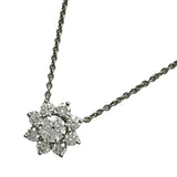 ハリーウィンストン HARRY WINSTON サンフラワー ダイヤネックレス ミニ プラチナ Pt950 ダイヤモンド ジュエリー