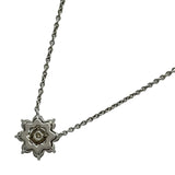 ハリーウィンストン HARRY WINSTON サンフラワー ダイヤネックレス ミニ プラチナ Pt950 ダイヤモンド ジュエリー