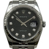 ロレックス ROLEX デイトジャスト36 ホリコン 116234G ブラック ホワイトゴールド/ステンレススチール 自動巻き メンズ 腕時計