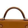 エルメス HERMES ミニケリー2 G刻印 ゴールド シルバー金具 エプソン レディース ハンドバッグ