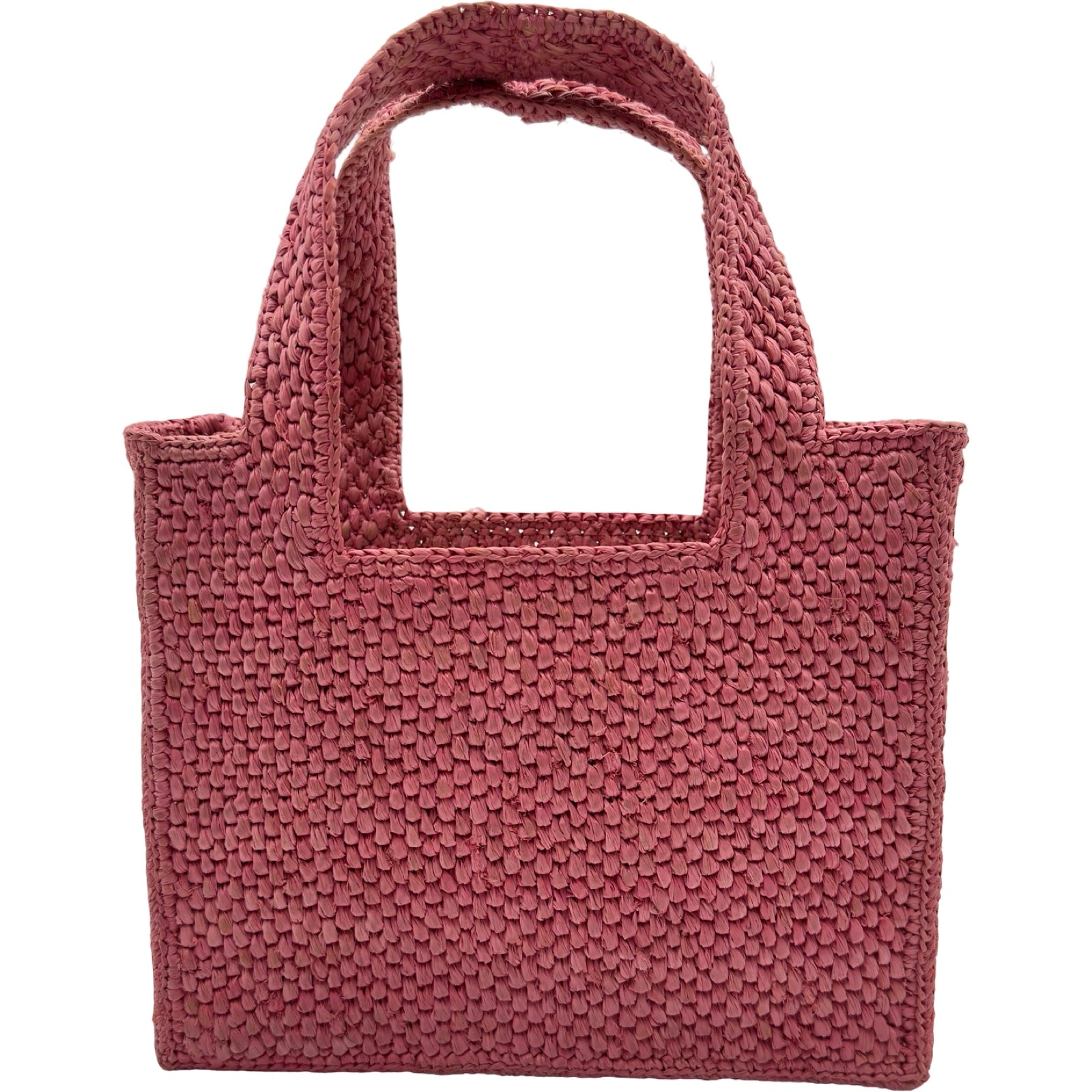 ロエベ LOEWE フォントトートミニ ALF1V46XO1 ピンク ラフィア