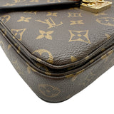 ルイ・ヴィトン LOUIS VUITTON ポシェット・メティス MM M44875 ブラウン モノグラム レディース ショルダーバッグ