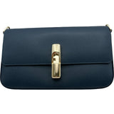 フルラ FURLA IRIDE S クロスボディ ネイビー レザー レディース ショルダーバッグ