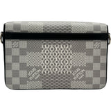 ルイ・ヴィトン LOUIS VUITTON ステュディオメッセンジャー N50014 グレー グラフィット3D メンズ ショルダーバッグ