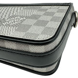 ルイ・ヴィトン LOUIS VUITTON ステュディオメッセンジャー N50014 グレー グラフィット3D メンズ ショルダーバッグ