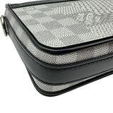 ルイ・ヴィトン LOUIS VUITTON ステュディオメッセンジャー N50014 グレー グラフィット3D メンズ ショルダーバッグ